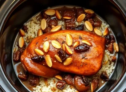 Mole de poulet au crock-pot