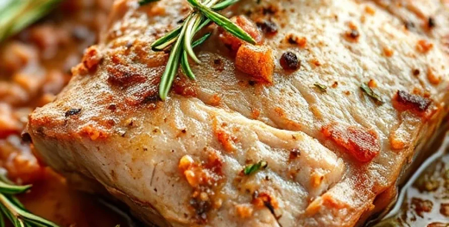Filet de porc rôti au rosemary