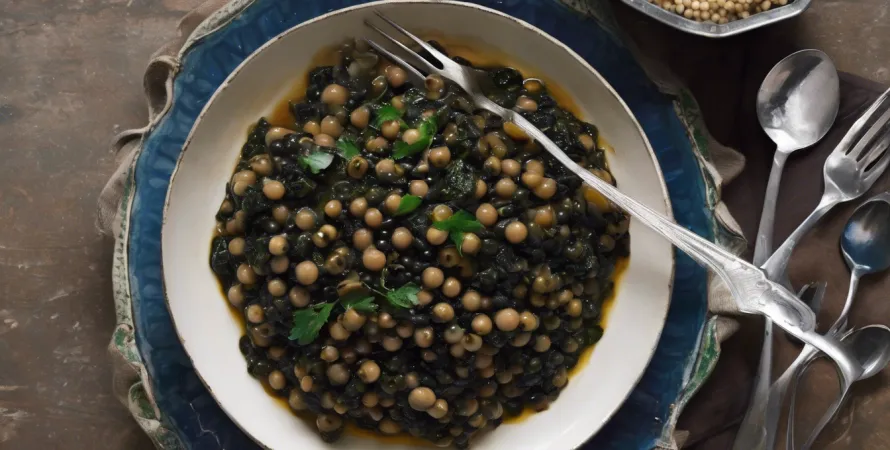 Pois à œil noir sautés aux épinards — saveurs d'Afrique de l'Est