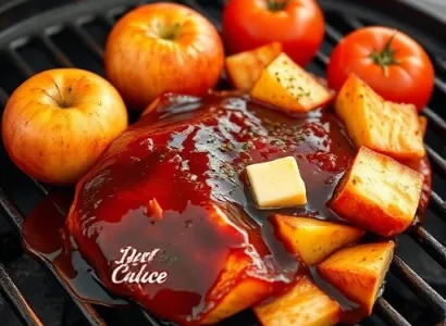 Sauce BBQ aux pommes