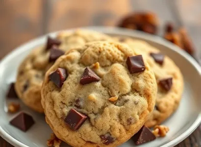 Cookies aux morceaux de chocolat