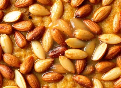 Amandes rôties au cinnamon