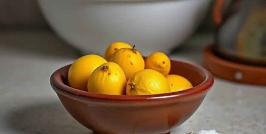 Citrons marines au style marocain