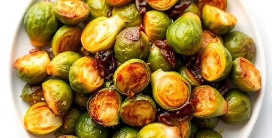 Chou de Bruxelles rôti au citron