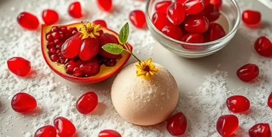 Pomegranates au parfum de fleur d'oranger