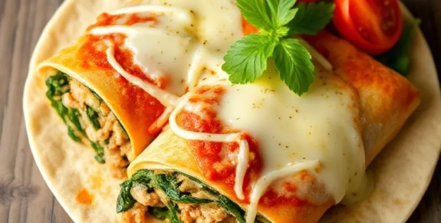 Enchiladas au dinde mexicaines