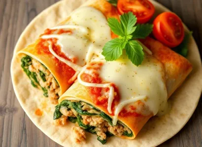 Enchiladas au dinde mexicaines