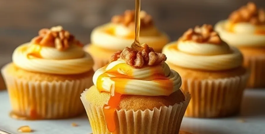 Cupcakes au sirop d'érable