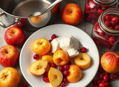 Confiture de pommes et coings