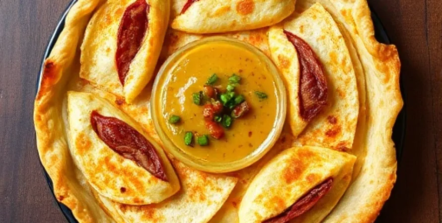 Tortilla au poulet