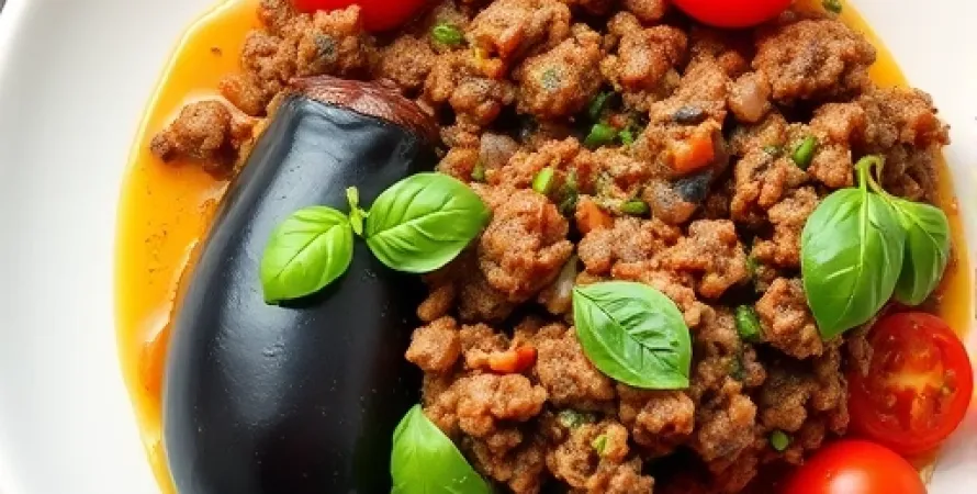 Bolo d'aubergine