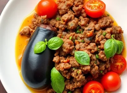 Bolo d'aubergine