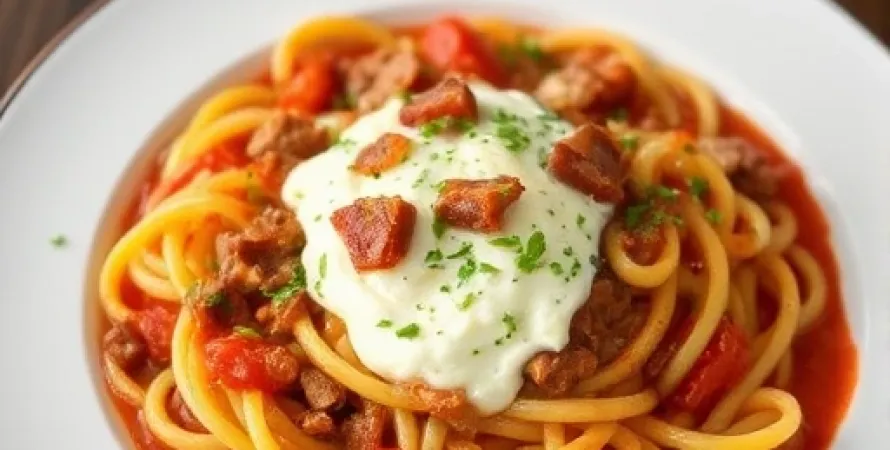 Pâtes à la bolognaise