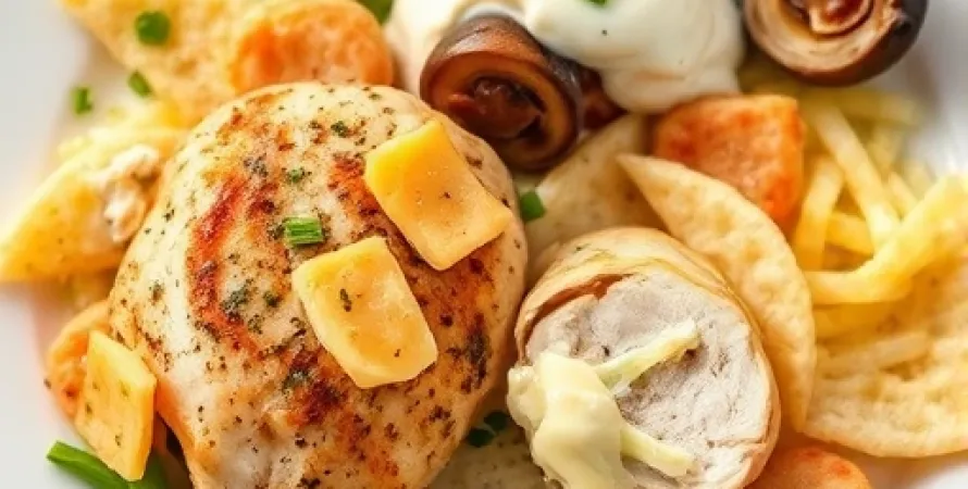 Poulet Fromage au Celery