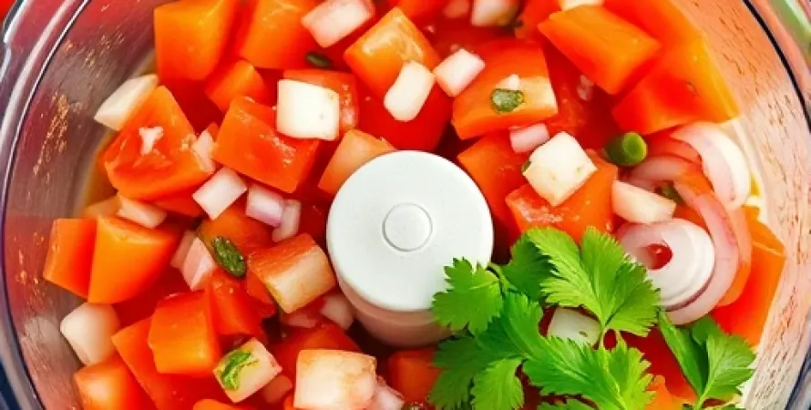 Salsa aux tomates fraîches