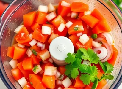 Salsa aux tomates fraîches