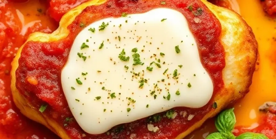Cottelette de poulet au parmesan