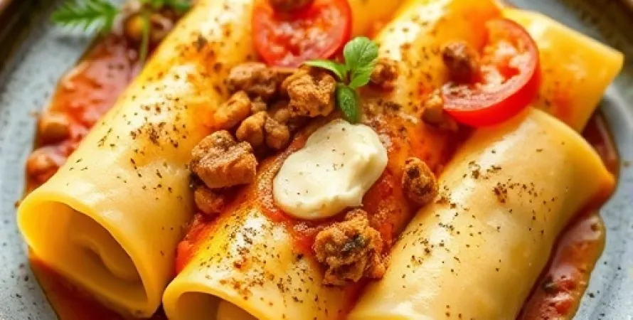 Manicotti Mexicains