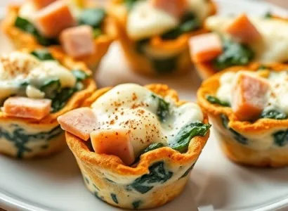 Mini Cups Florentine