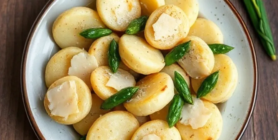 Pâtes aux haricots vert italiens