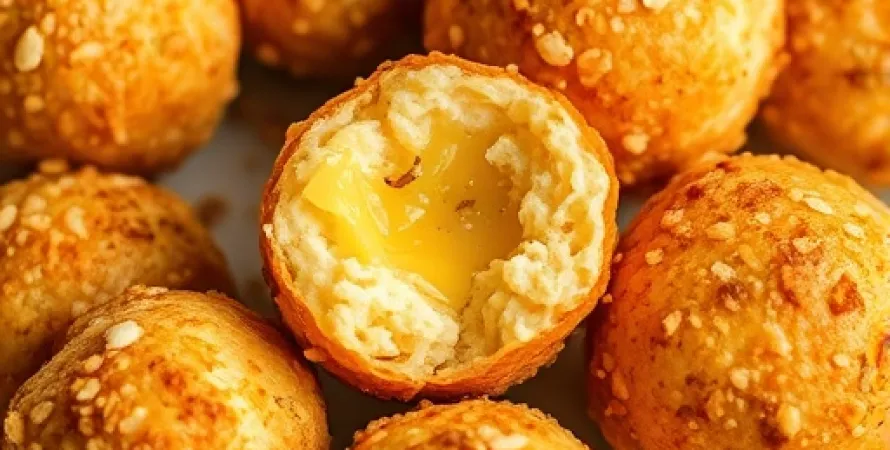 Croquettes de fromage croquantes
