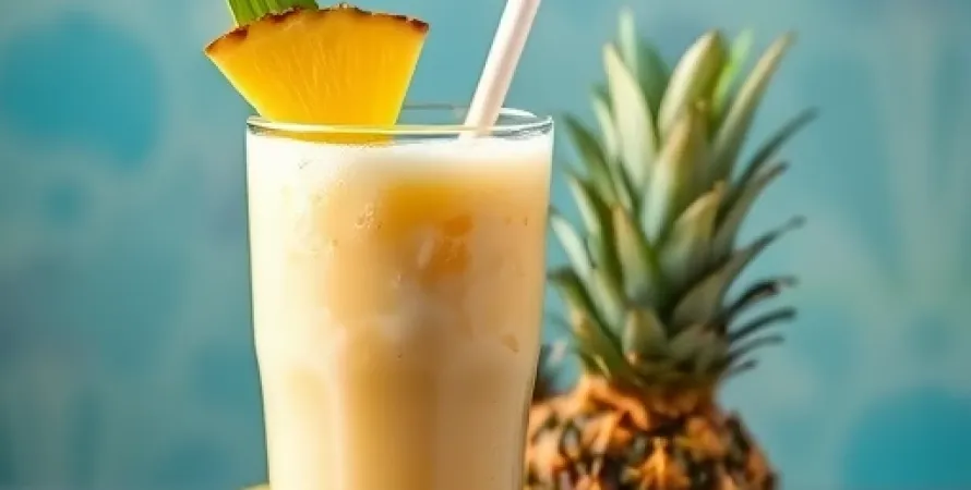 Smoothie au Pina Colada