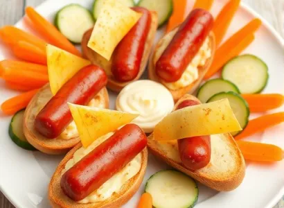 Bateaux de kielbasa