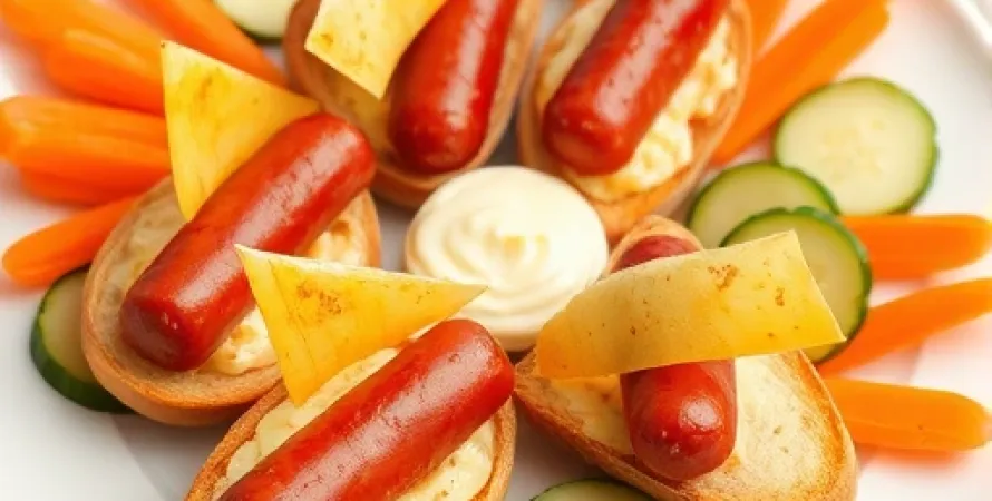 Bateaux de kielbasa