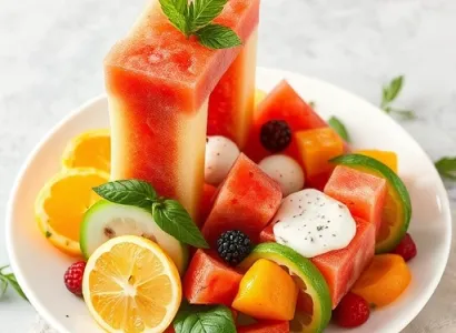 Chariot de melon d'eau