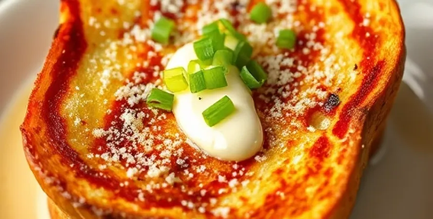 Toast français au fromage