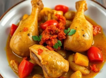 Poulet au Curry Crétien