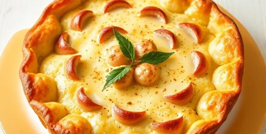 Tourte aux restes de volaille