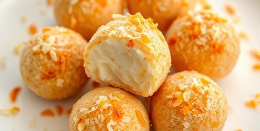 Boules de coco bresiliennes