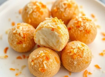 Boules de coco bresiliennes