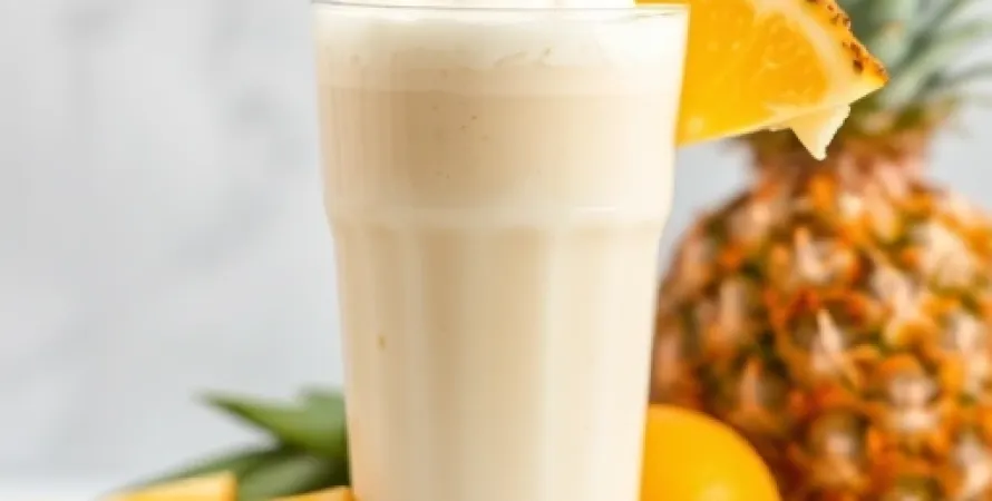 Smoothie Crèmeux à l'Ananas