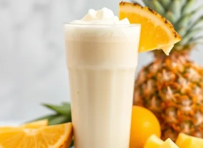 Smoothie Crèmeux à l'Ananas