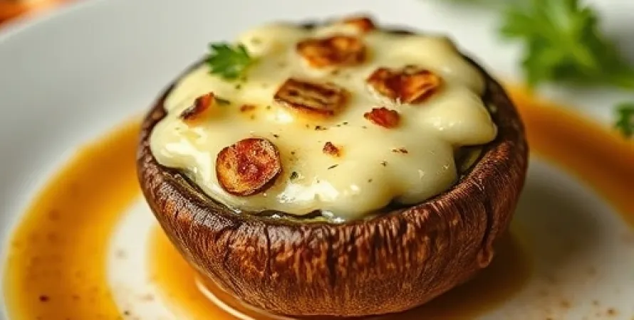 Champignons au fromage