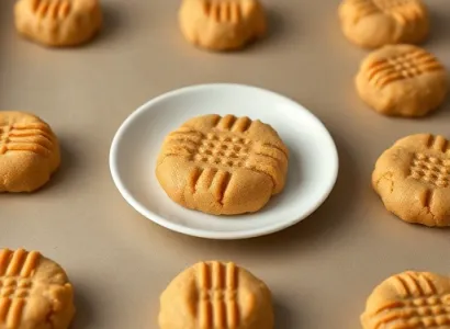 Cookies au beurre de cacahuètes sans gluten