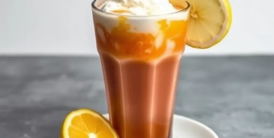 Shake au thé rooibos