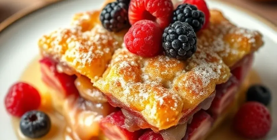 Gâteau Cobbler