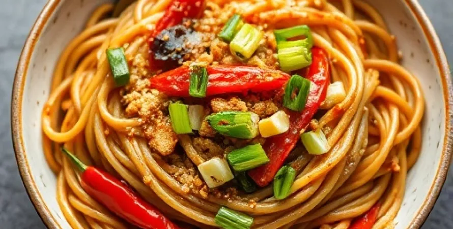 Nouilles Soba Épicées