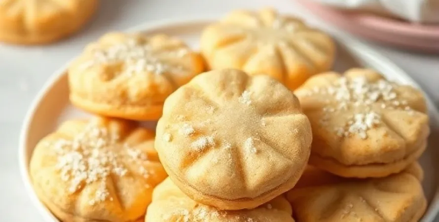 Biscuits doux à la vanille