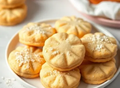 Biscuits doux à la vanille