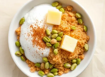 Croustilles de pistaches au micro-ondes