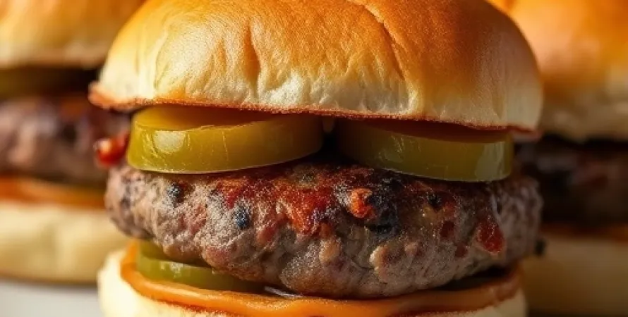 Sliders de boeuf à la mode de White Castle