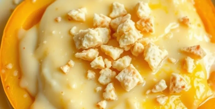 Courge au fromage