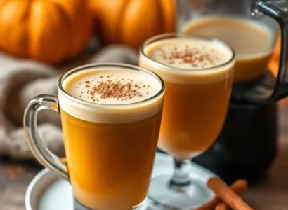 Boisson aux courges et pommes