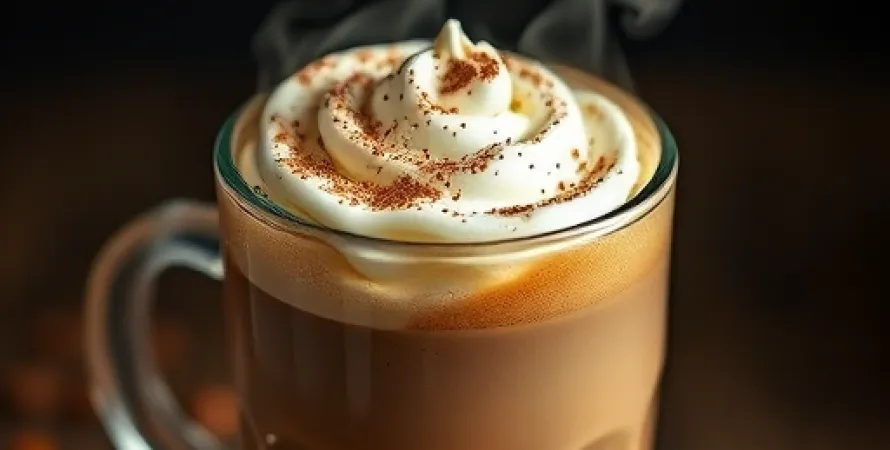 Chaud au chocolat au café