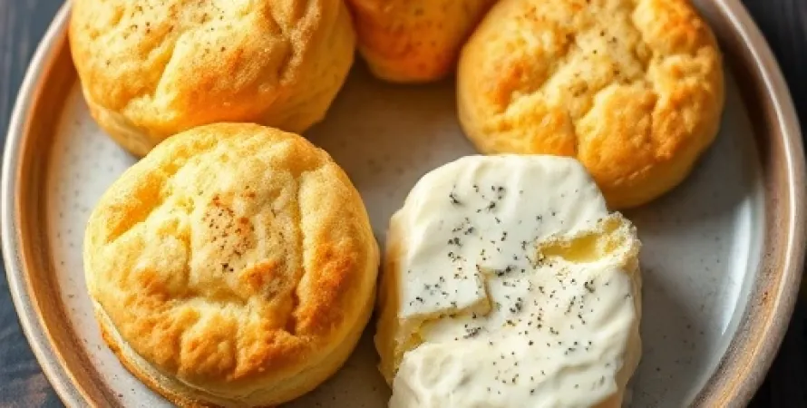 Biscuits au fromage bleu