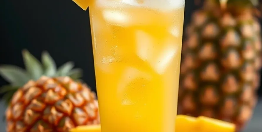 Jus de Pine Ananas Rafraîchissant